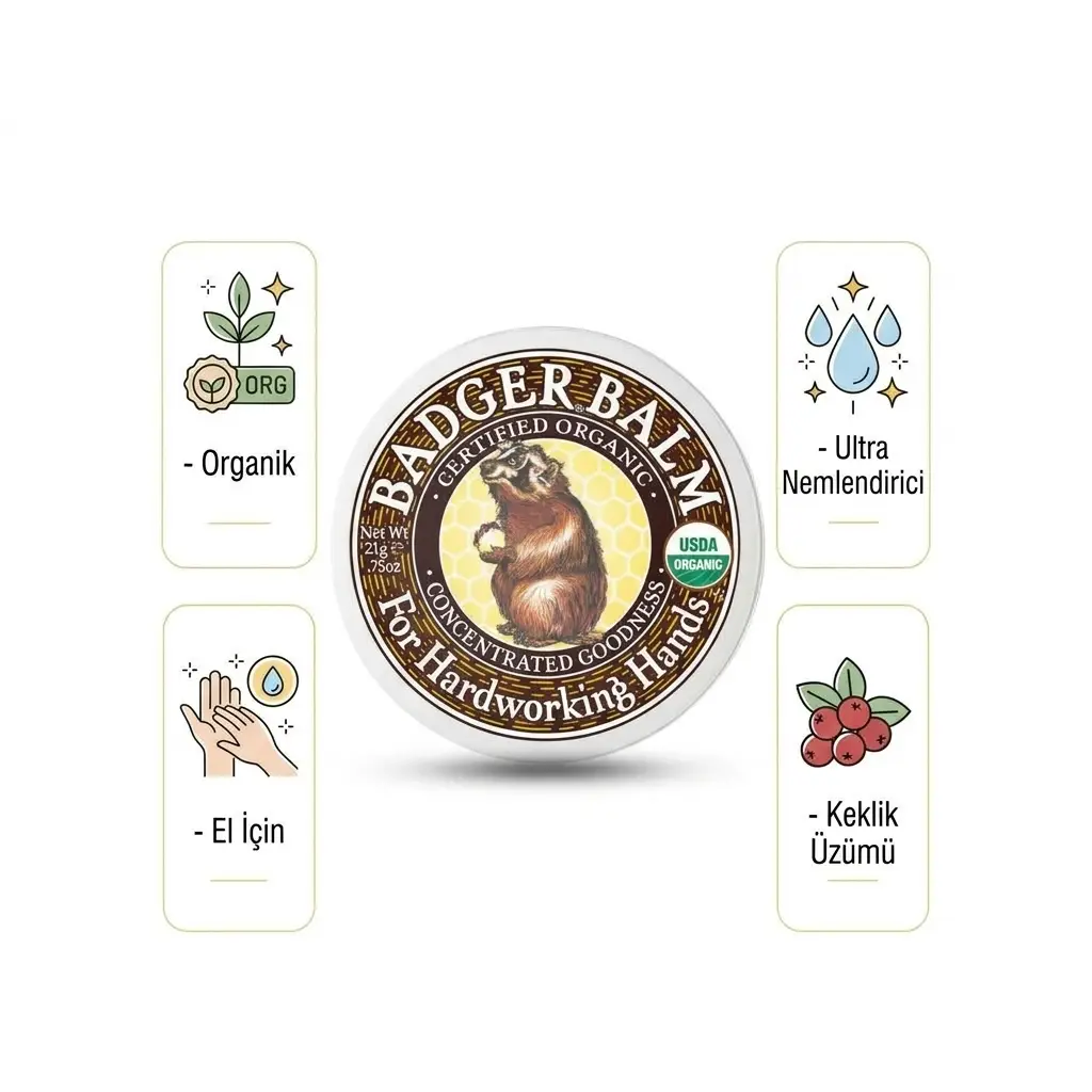 Badger Balm El Kremi 21gr