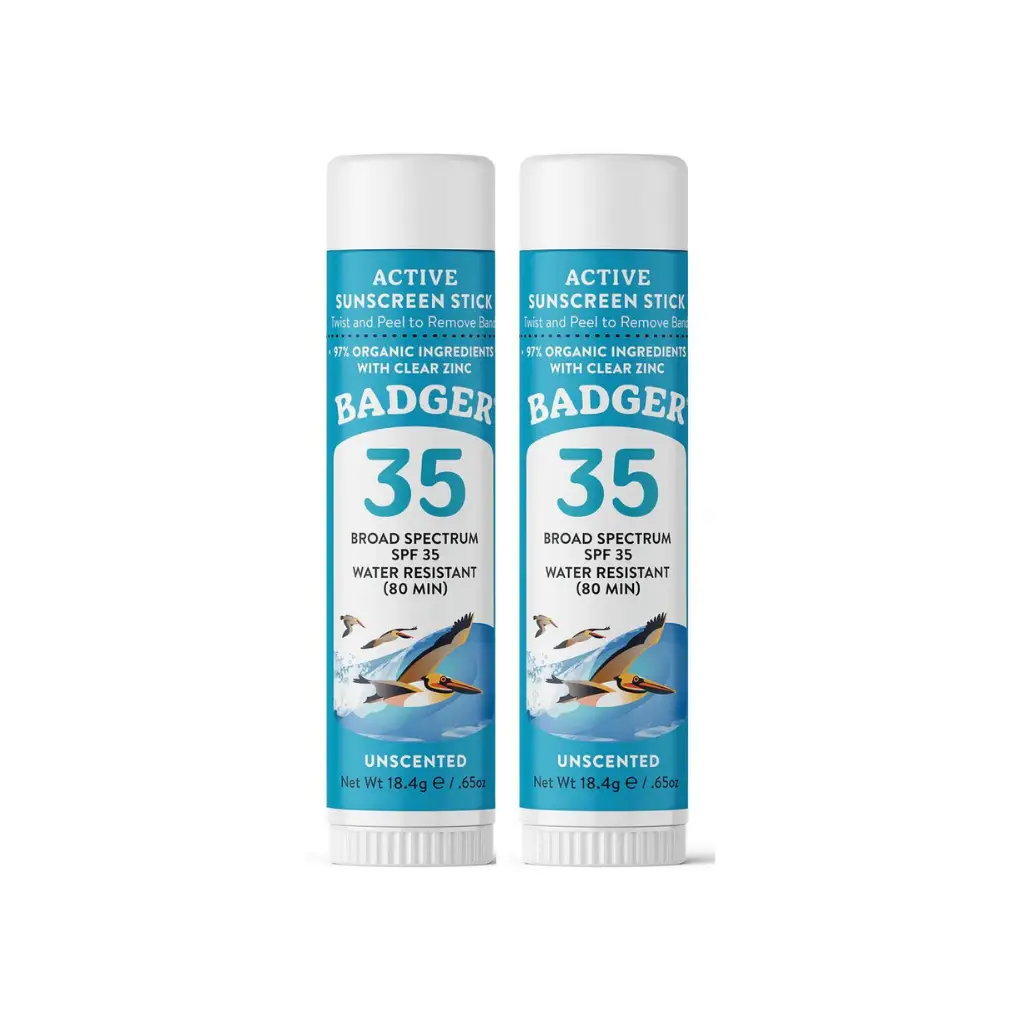 Badger Kokusuz (mavi) Güneş Kremi Stick 2'li Set