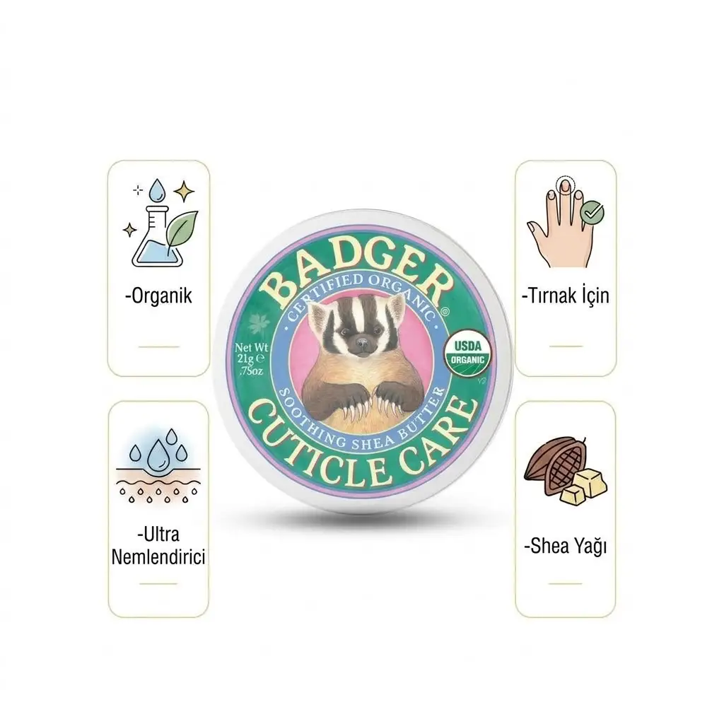 Badger Tırnak Bakım Kremi 21 gr