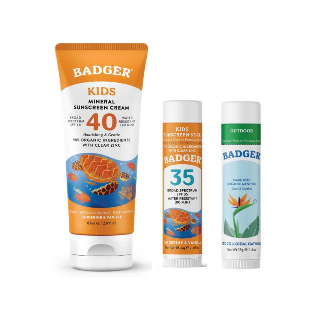 Clear Zinc Çocuk Güneş Seti ve Outdoor Stick
