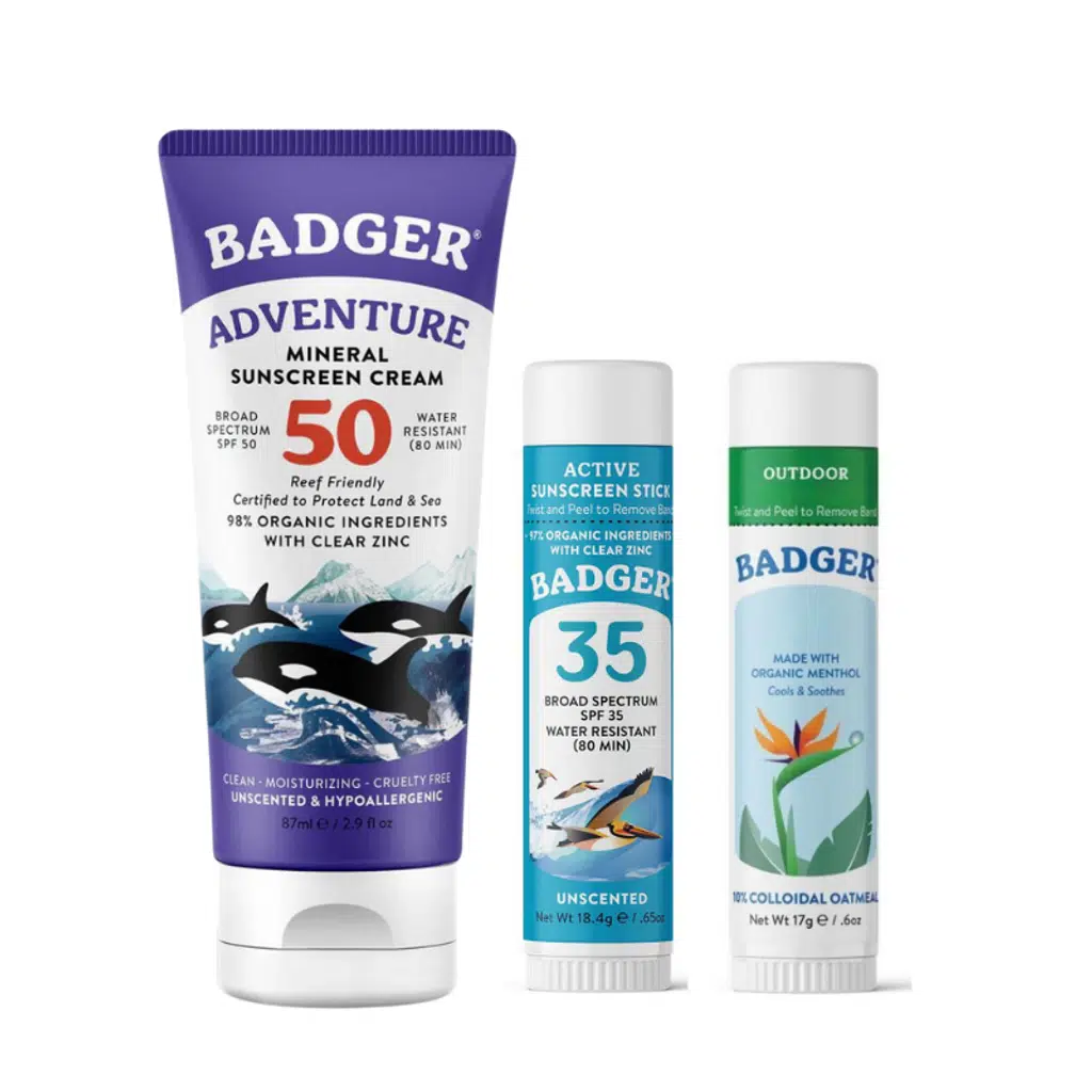 Clear Zinc Yetişkin Güneş Seti ve Outdoor Stick