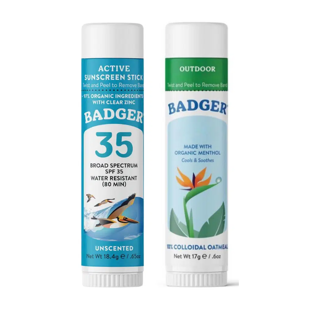 Clear Zinc Yetişkin Güneş Stick ve Outdoor Stick Set