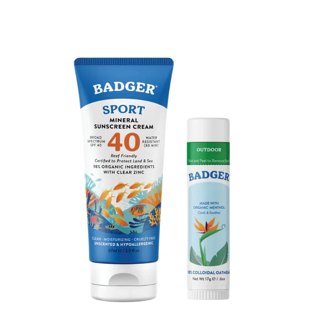 Clear Zinc Yetişkin Güneş ve Outdoor Stick Set