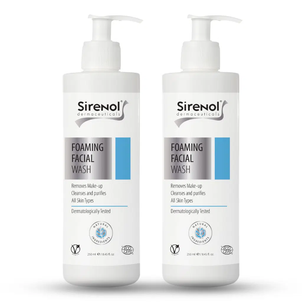 Sirenol %100 Doğal 2'li Yüz Temizleme Köpüğü Set 2x250 mL