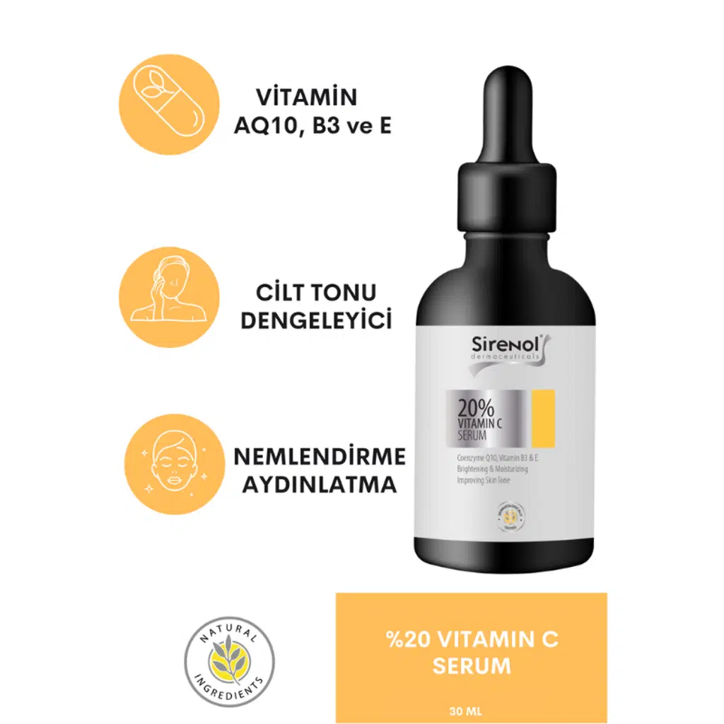 SIRENOL 20% VITAMIN C SERUM