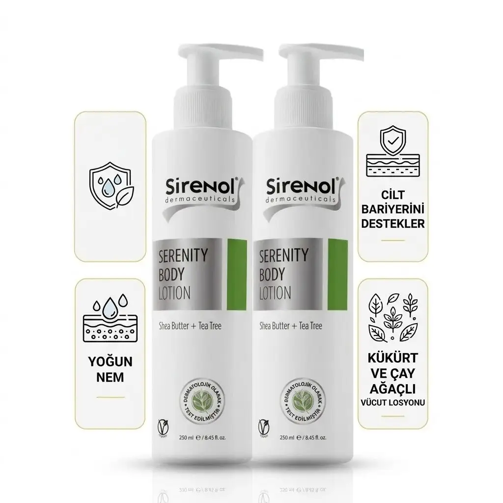 Sirenol Serenity Vücut Losyonu 2’li Set 250 mL / 250 mL