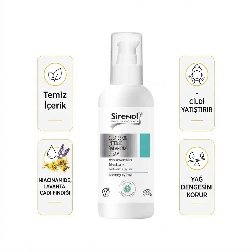 Sirenol Yoğun Dengeleyici Bakım Kremi 60 mL